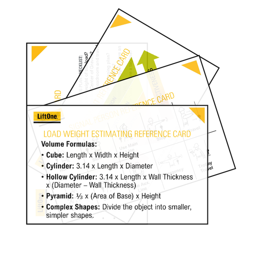 Rigging & Load Handling Reference Card Pack